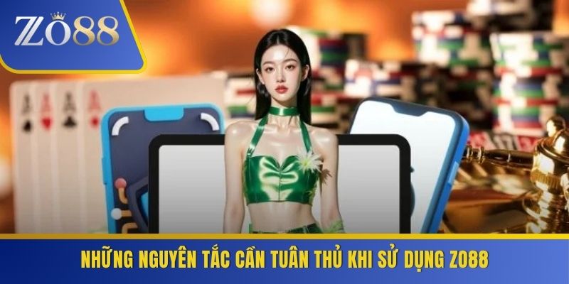 Những nguyên tắc cần tuân thủ khi sử dụng ZO88